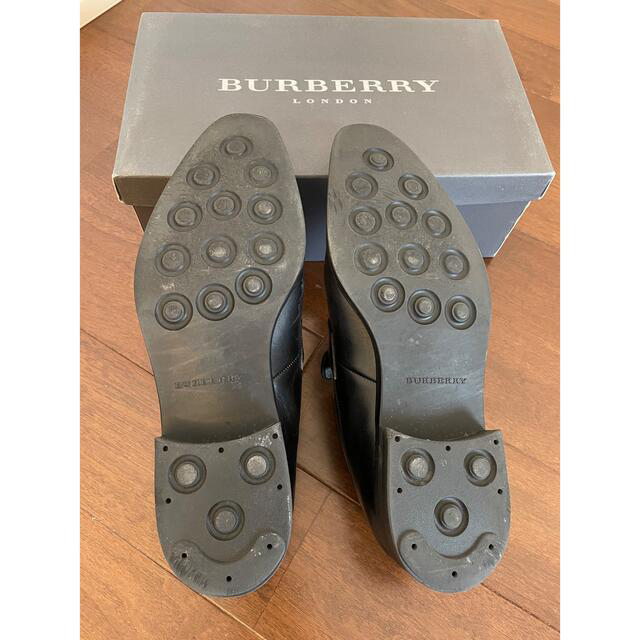 BURBERRY(バーバリー)のキム兄様専用　バーバリー　メンズ　革靴　サイズ25.5  ブラック メンズの靴/シューズ(ドレス/ビジネス)の商品写真