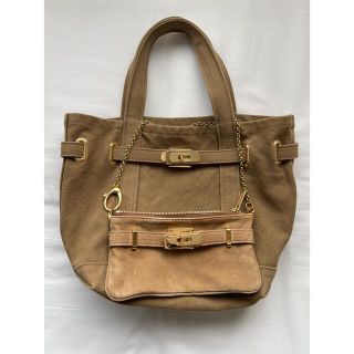 ドゥーズィエムクラス(DEUXIEME CLASSE)の【ＭＩＩ様専用】ハンドバッグ　sita parantica ベージュ  コットン(トートバッグ)