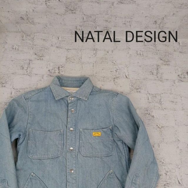 NATAL DESIGN  ネイタルデザイン キルテッドシャツ コーデュロイ