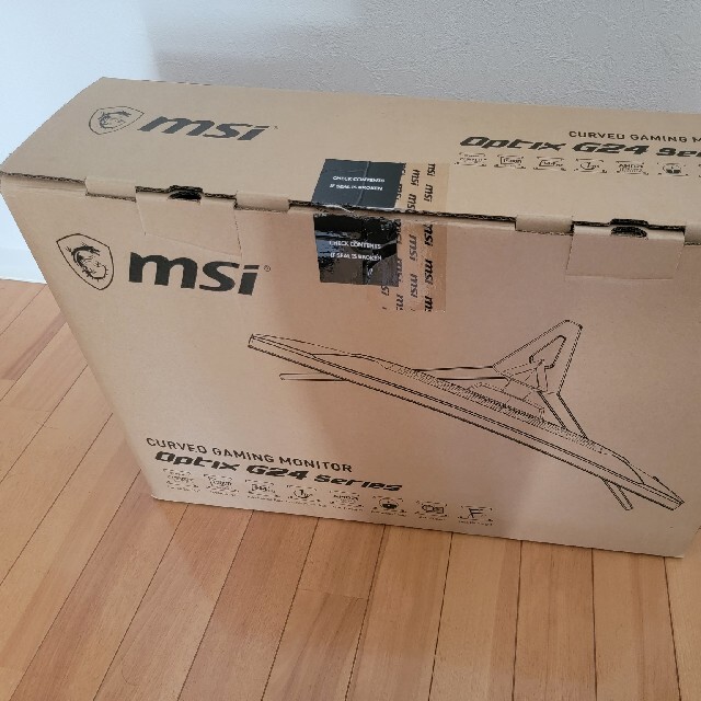 MSI Optix G24C4ディスプレイ