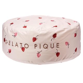 ジェラートピケ(gelato pique)のジェラートピケ ストロベリー ビーズクッション ぬいぐるみ フランフラン 北欧(クッション)