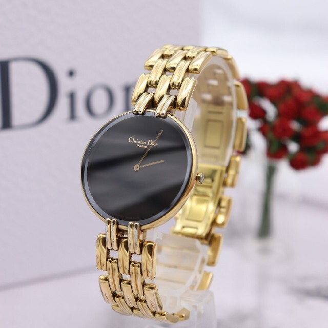 正規品【新品電池】ChristianDior 人気モデル 動作良好 CD柄 - library
