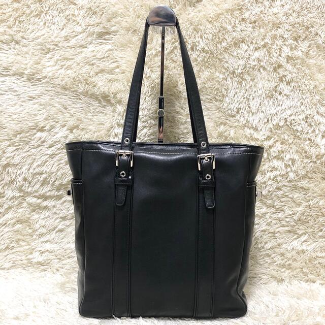 COACH - 極美品✨オールドコーチ トートバッグ 黒 レザー ターンロック