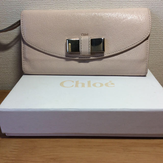 クロエ(Chloe)の【chloe】リリー長財布/CEMENTPINK♡(財布)