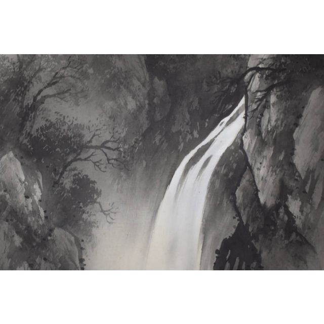 真作】華山/富士山水図/掛軸☆宝船☆Q‐941 J www.krzysztofbialy.com