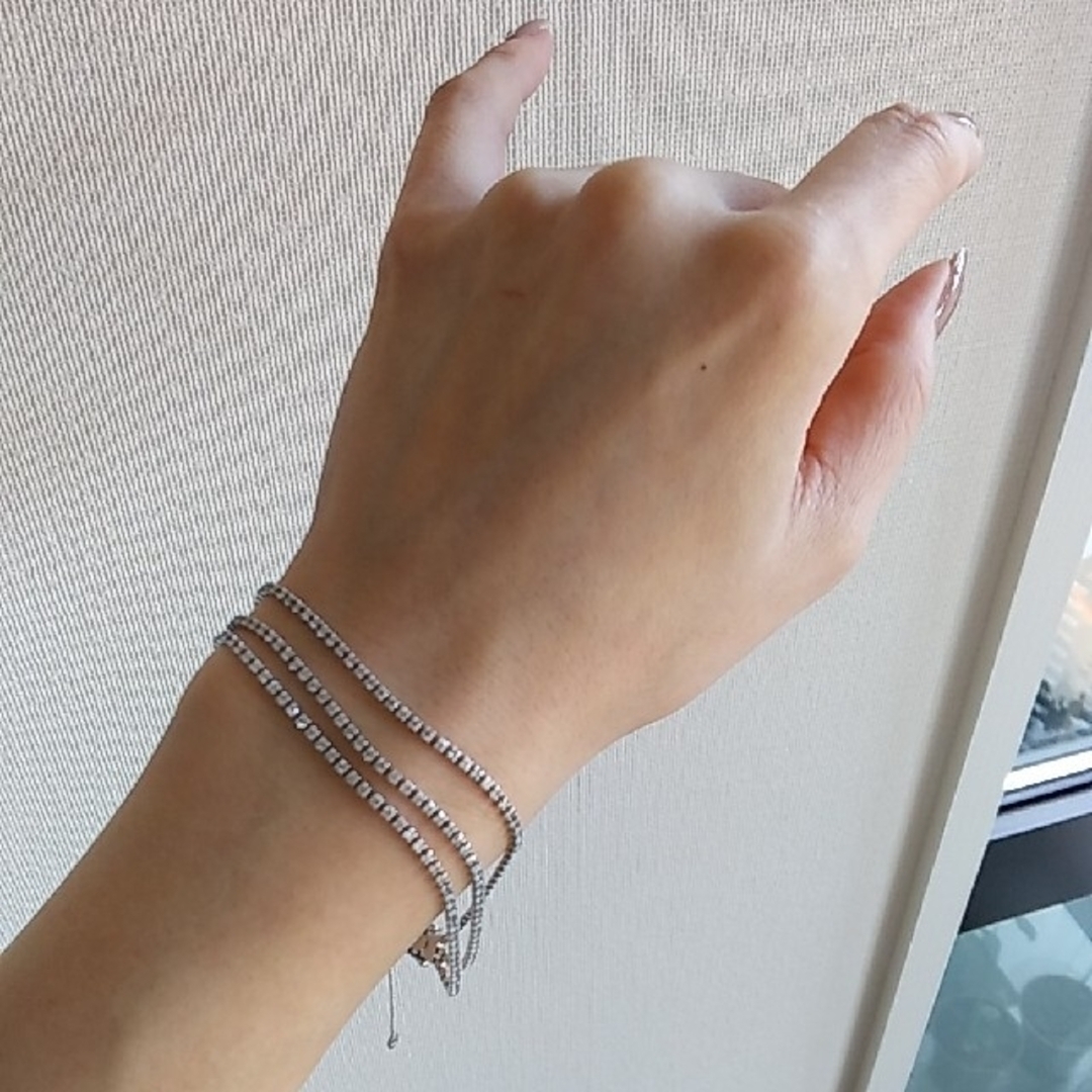 Tiffany & Co.(ティファニー)のお値下げ♪トータル4ctアップ！ サラキラ⭐テニスブレスレット レディースのアクセサリー(ブレスレット/バングル)の商品写真