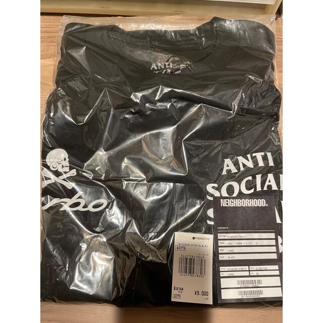 NEIGHBORHOOD(ネイバーフッド)のAntiSocialSocialClub NEIGHBORHOOD Tシャツ メンズのトップス(Tシャツ/カットソー(半袖/袖なし))の商品写真