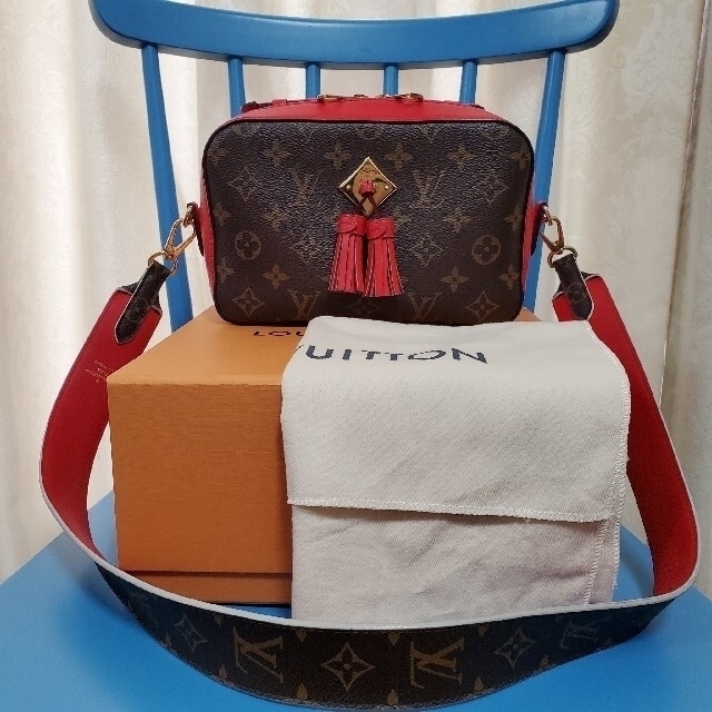 LOUIS VUITTON(ルイヴィトン)のLOUIS VUITTON　サントンジュ　別売りショルダーストラップ付き レディースのバッグ(ショルダーバッグ)の商品写真