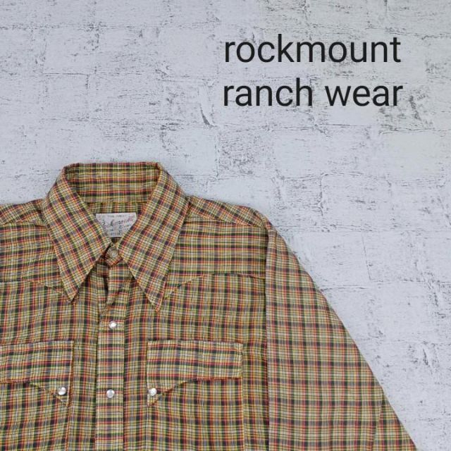 Rockmount Ranch Wear 60's 長袖シャツ高円寺