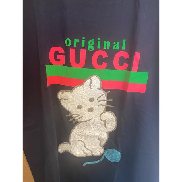 Gucci(グッチ)のGucci Tシャツ　ネコ　新品未使用品 レディースのトップス(Tシャツ(半袖/袖なし))の商品写真