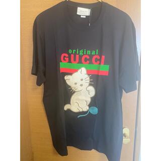 グッチ(Gucci)のGucci Tシャツ　ネコ　新品未使用品(Tシャツ(半袖/袖なし))