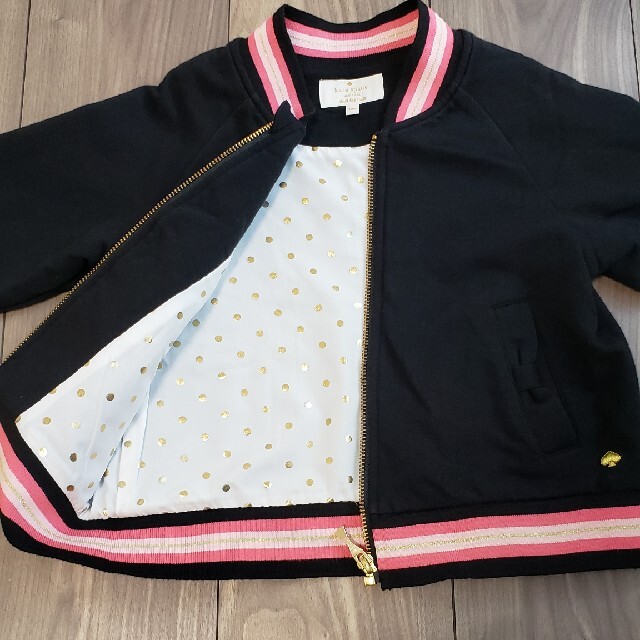 kate spade new york(ケイトスペードニューヨーク)のkate spade アウター キッズ/ベビー/マタニティのキッズ服女の子用(90cm~)(ジャケット/上着)の商品写真