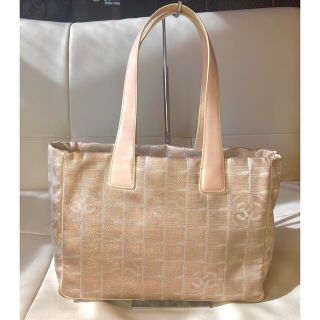 シャネル(CHANEL)の【4mom様専用】シャネル　ニュートラベルライントートPM ココマーク(トートバッグ)