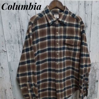 コロンビア(Columbia)の【価格変更済み】Columbia　ワンポイントロゴ　シャドーチェックシャツ(シャツ)