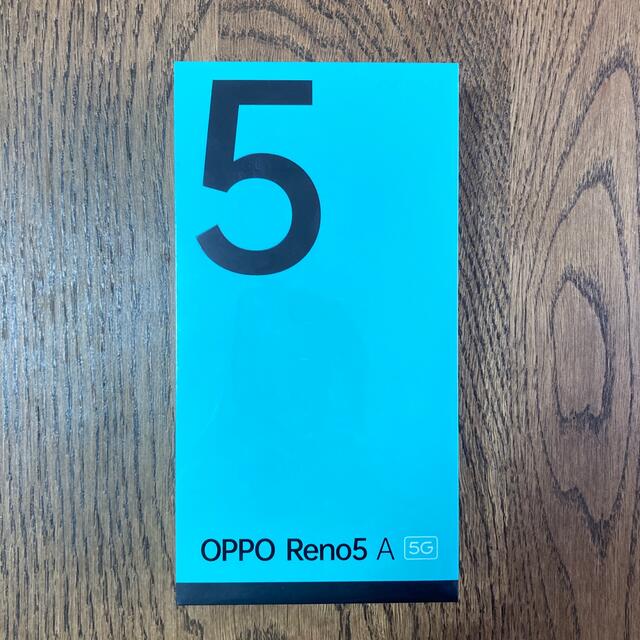 ★OPPO★Reno5 A★SIMフリー版★シルバーブラック★新品未開封★