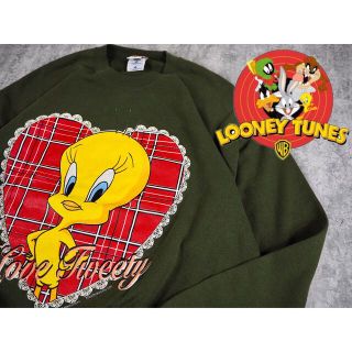 ディズニー(Disney)の90s Looney Tune Big Print sweat(スウェット)