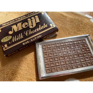 メイジ(明治)の明治ミルクチョコレート　パズル(知育玩具)