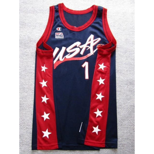 Champion - USA ドリームチーム 90s NBA カール・マローン Champion - USA ドリームチーム 90s NBA カール・マローン