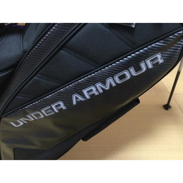 UNDER ARMOUR(アンダーアーマー)の【新品同様】アンダーアーマーキャディバッグ スポーツ/アウトドアのゴルフ(バッグ)の商品写真