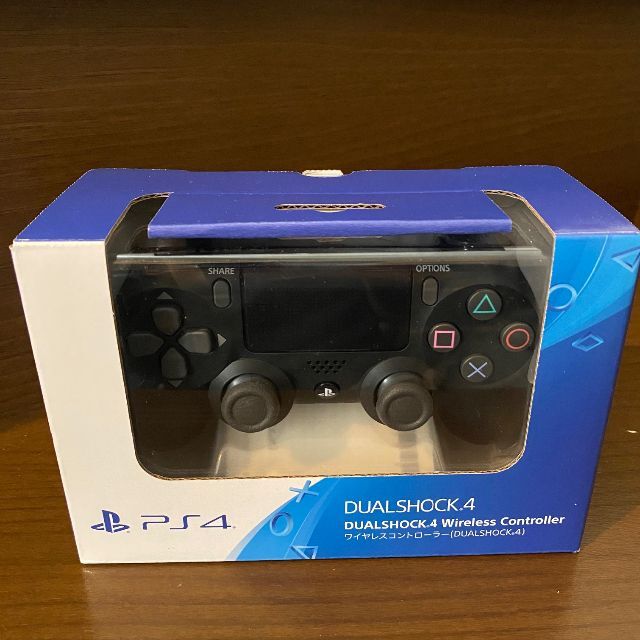 SONY(ソニー)のSONY　PS4　ワイヤレスコントローラー　ジェット・ブラック エンタメ/ホビーのゲームソフト/ゲーム機本体(家庭用ゲーム機本体)の商品写真