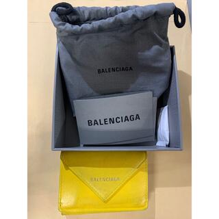 バレンシアガ(Balenciaga)のバレンシアガ　折り財布　三つ折り財布　イエロー(財布)