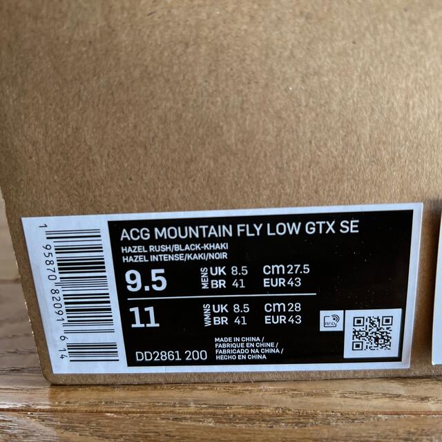 ACG マウンテンフライ LOW GTX SE 27.5 US9.5