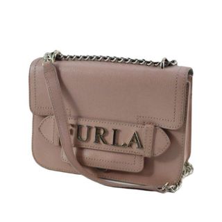 フルラ(Furla)のFULRA フルラ ロゴ チェーン ショルダーバッグ バッグ 斜め掛け レザー(ショルダーバッグ)