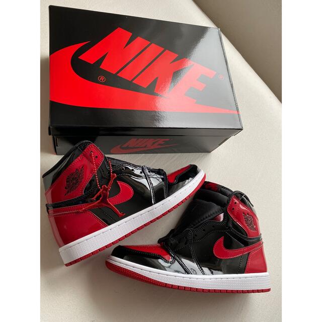 Nike Air Jordan 1 High OG "Patent Bred"靴/シューズ