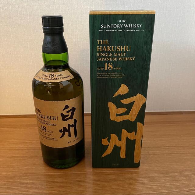 サントリー(サントリー)のサントリーウイスキー白州18年 食品/飲料/酒の酒(ウイスキー)の商品写真