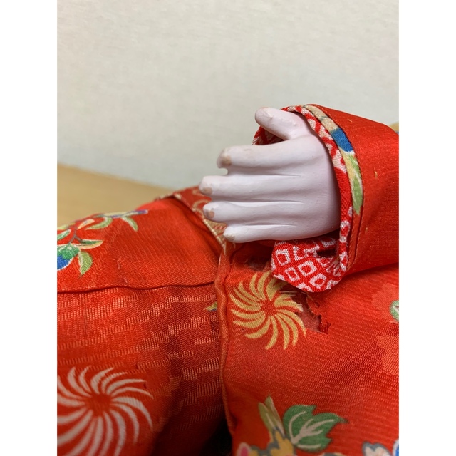 昭和　市松人形　女の子 7