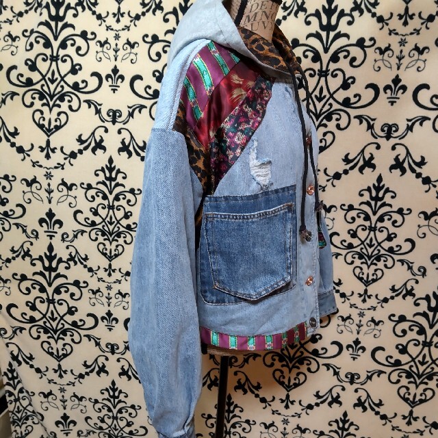 Desigual✨美品✨ヴィンテージ調 デニムジャケット定価¥39900-