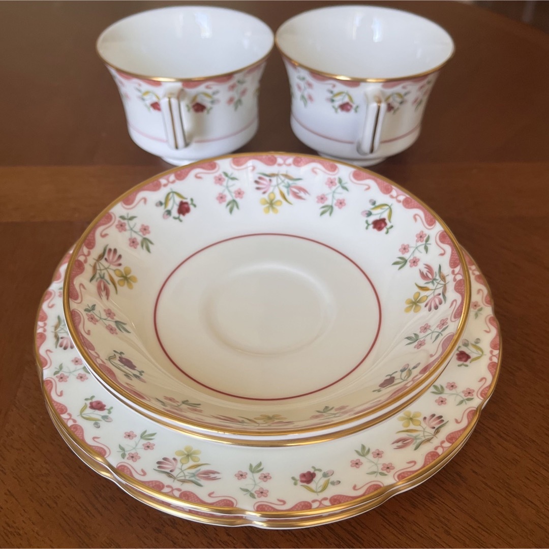 WEDGWOOD - 【黒壺美品】ウェッジウッド☆ビアンカ☆トリオ ペア②の