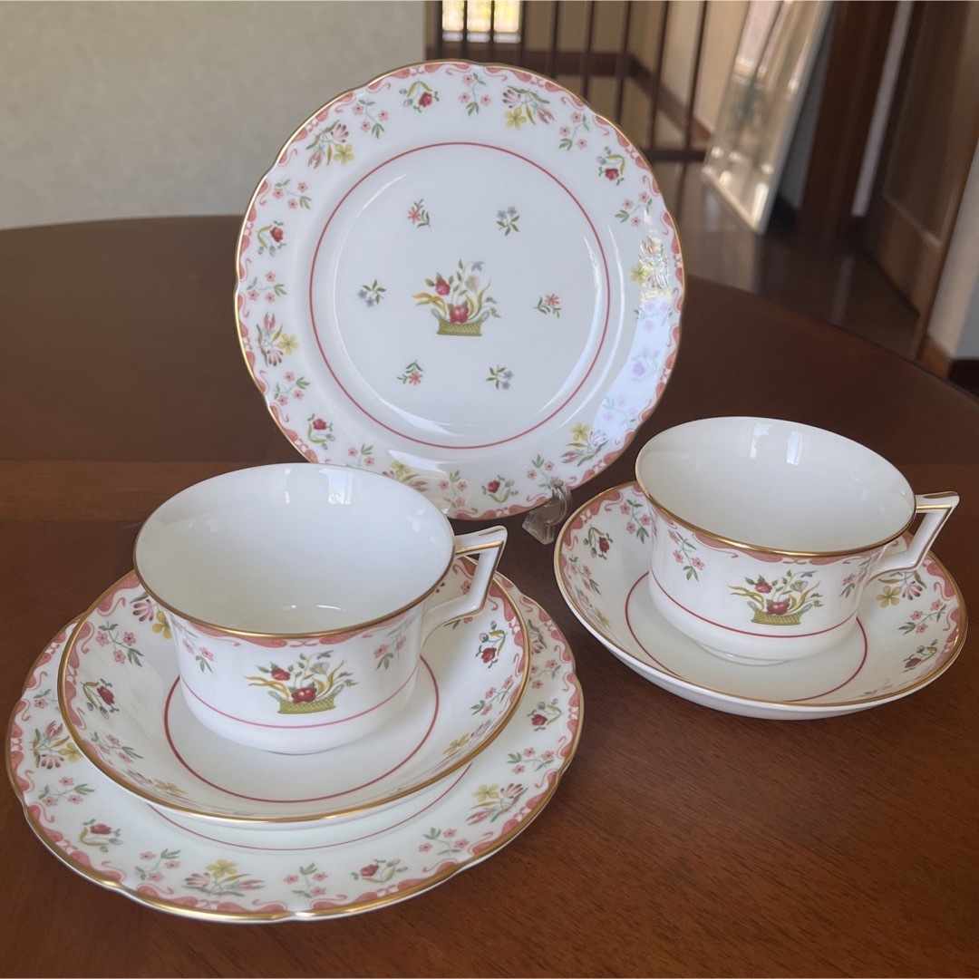 WEDGWOOD - 【黒壺美品】ウェッジウッド☆ビアンカ☆トリオ ペア②の