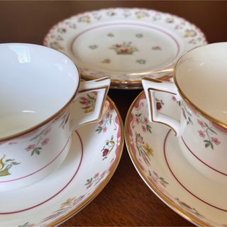 WEDGWOOD - 【黒壺美品】ウェッジウッド☆ビアンカ☆トリオ ペア②の