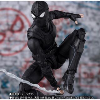 バンダイ(BANDAI)のS.H.Figuarts スパイダーマン ステルス・スーツ(アメコミ)