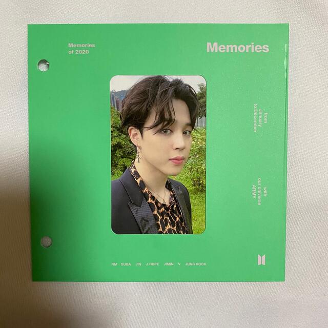 BTS Memories of 2020 Blu-ray ジミン トレカ