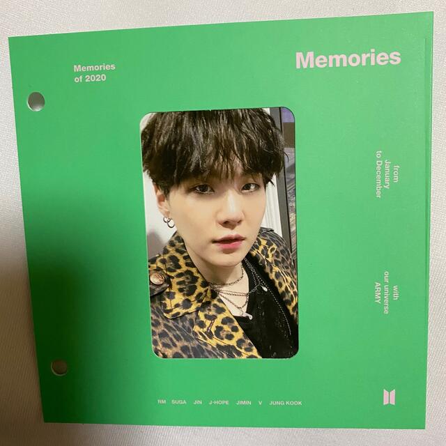 BTS Memories of 2020 Blu-ray ユンギ トレカ-