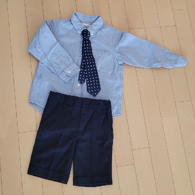 GU(ジーユー)の入学式　男の子　120 .110 キッズ/ベビー/マタニティのキッズ服男の子用(90cm~)(ドレス/フォーマル)の商品写真