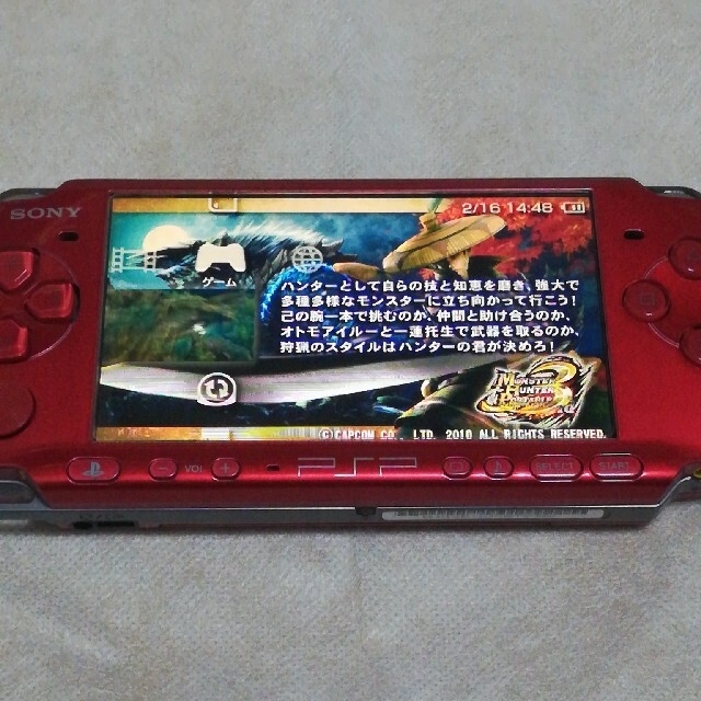 PlayStationPortable PSP-3000 レッド 5