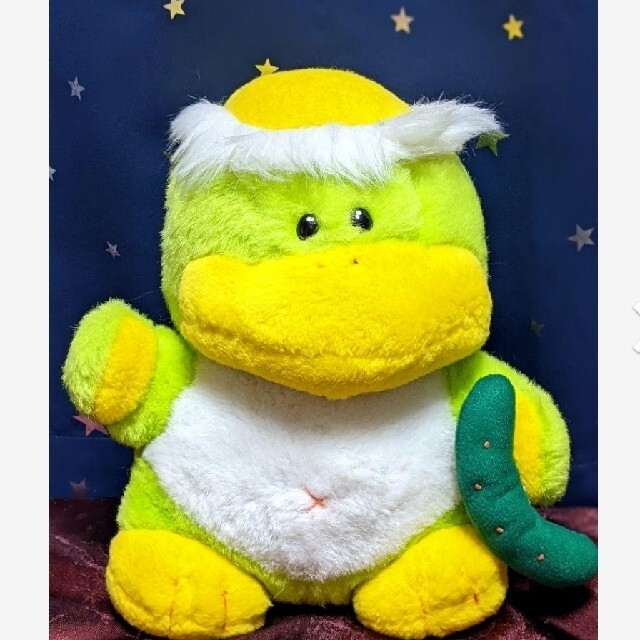 美品 鳴く 河童 ぬいぐるみ セキグチ カッパ キューキュー 美品 鳴く 河童 ぬいぐるみ セキグチ カッパ キューキュー