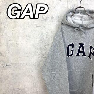 ギャップ(GAP)の希少 90s ギャップ パーカー 刺繍ロゴ (パーカー)