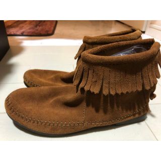 ミネトンカ(Minnetonka)のフリンジブーツミネトンカ(ブーツ)