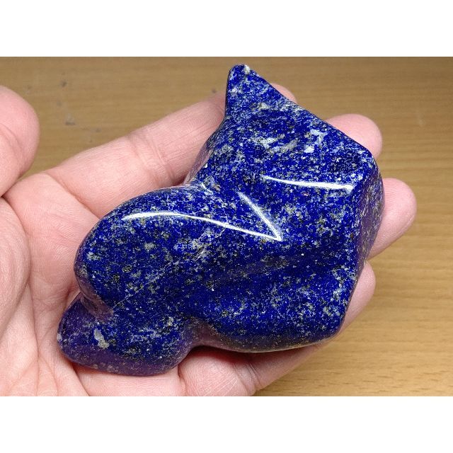 鮮青 229g ラピスラズリ 原石 鉱物 宝石 鑑賞石 自然石 誕生石 水石