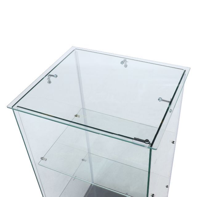 強化ガラスコレクションケース３段 360度全面ガラス 4