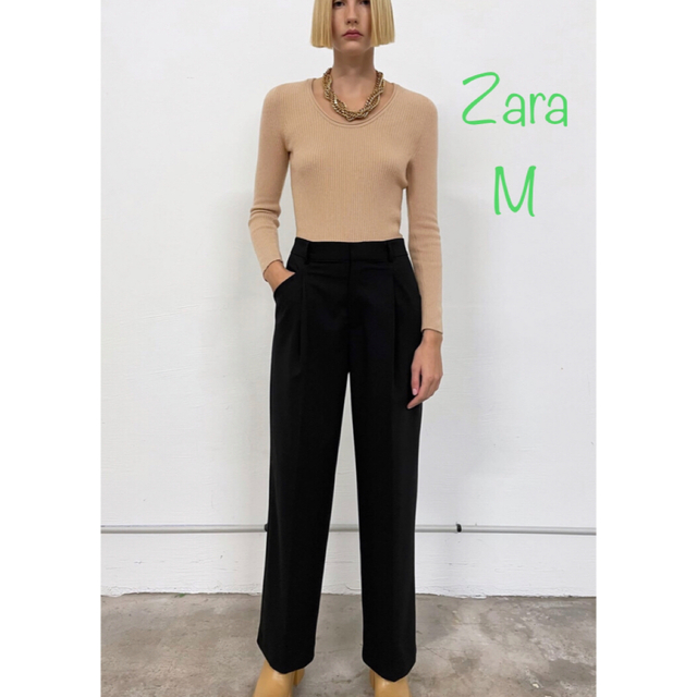 ZARA(ザラ)の新品 未使用 ZARA ウール カシミヤ セーター M レディースのトップス(ニット/セーター)の商品写真