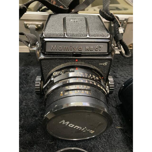 Mamiya（マミヤ）RB67 カメラ、レンズ等付属セット（ケース付）