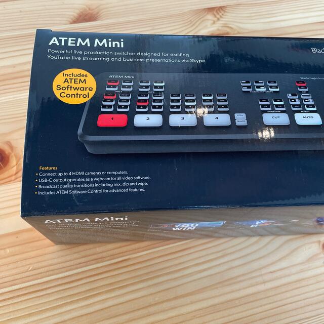 ATEM mini Blackmagic Design スイッチャー