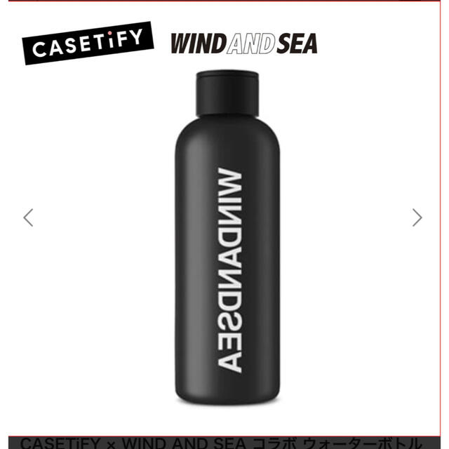 WIND AND SEA ウォーターボトル 770ml ブラック オフ 6300円 www.gold ...