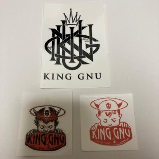 ミニサイズ　KINGGNU  ヌーミレパーク　ロゴ　シール(ミュージシャン)