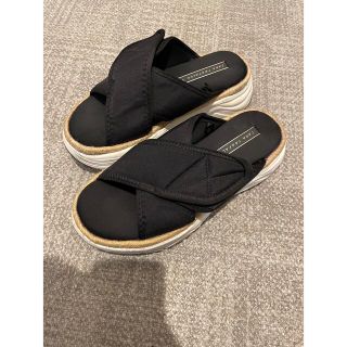 ザラ(ZARA)のzara 厚底サンダル　37(サンダル)